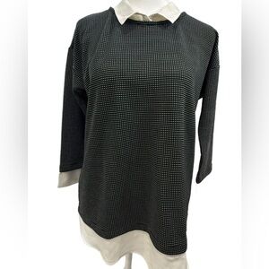 Women's Black and White Top by Morgan City, MP